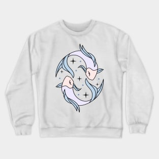 Yin Yang Koi Fish Crewneck Sweatshirt